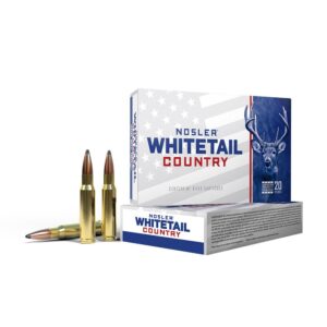 Nosler Whitetail Country Rifle Ammunition .30-06 Sprg 150gr SP 20/ct