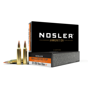 Nosler 22-250 Rem 55gr Ballistic Tip (20 ct.)  Ammunition