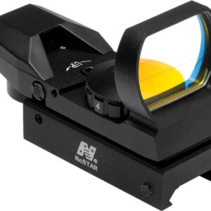 NcStar Red Four Reticle Reflex Optic Sight - Black