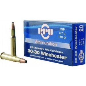 PPU Rifle Ammunition .30-06 Sprg 150 gr SP 2910 fps 20/ct