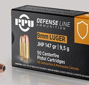 PRIVI 9mm Luger JHP 147gr 50Rds Ammo
