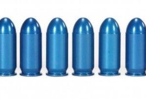 A-Zoom Aluminum Snap Caps .45 AUTO Blue 10/pk
