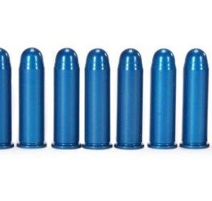 A-Zoom Aluminum Snap Caps .38 SPEC Blue 12/pk