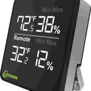 Lockdown Wireless Hygrometer