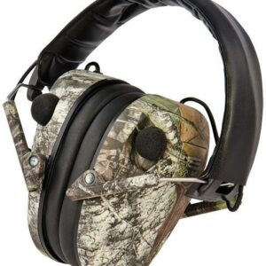 Caldwell E-MAX Low Profile Electronic Hearing Protection  Mossy Oak Break-Up