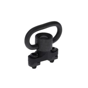 Rival Arms M-LOK QD Sling Mount and Swivel Recessed Button Black