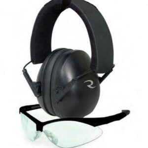 Radians Combo Set -Lowset Black EM with Outback Black Clear Glass NRR 21