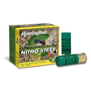 Remington Nitro-Steel Hi-Velocity Magnum Load Shotshell 12ga 2-3/4" 1-1/4 oz #2 1275 fps 25/ct