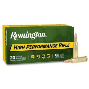 Remington High Performance Rifle Ammunition .243 Win 80 gr PSP 3350 fps 20/ct