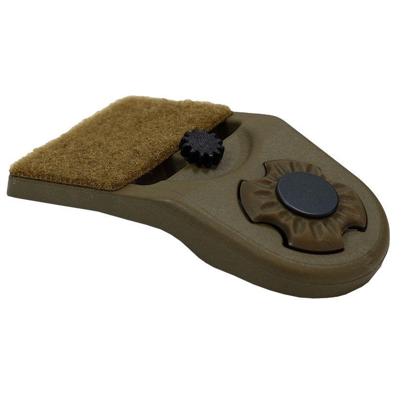 Streamlight Sidewinder Stalk Helmet Light Arc Rail Mount - Coyote | Tactical Gear Accessory