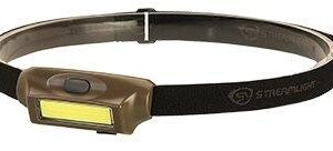 Bandit includes headstrap and USB cord Coyote with Green LED