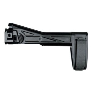 SB Tactical EVO2 Pistol Side Folding Brace Black SB LOGO