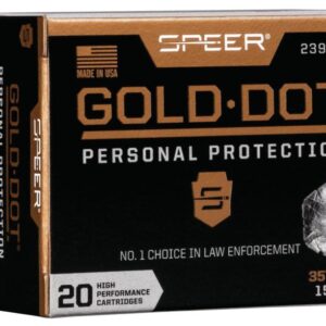 Speer Gold Dot Handgun Ammunition .357 Mag 158 gr HP 1235 fps 20/ct