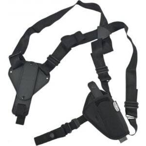 Uncle Mike's Plain Black Nylon Shoulder Holster 8700 AM#0