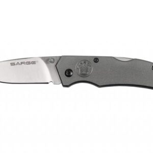 Sarge knives Gray Electro Lock Back Folder