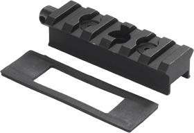 EXT MULTI SLOT BASE RUG AMER LA Black Matte Base PicatinnyClam 99468