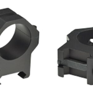 Weaver 4-Hole Tactical Picatinny Aluminum Scope Rings - Matte - 1" High