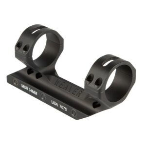 Weaver 34mm Fixed MSR Mount Forward Cantilever - Matte Hardcoat (Boxed)