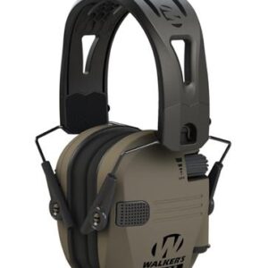 Walker's Razor Tacti-Grip Ear Muffs -FDE 23NRR