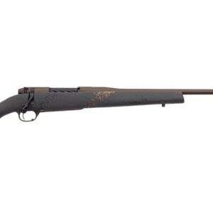 Weatherby Mark V Camilla Ultra Lightweight Carbon 240 Wby. Mag Rifle 4rd Magazine 24" Barrel Fiberglass Stock Black Grey Gold