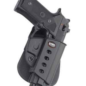 Fobus Evolution Series Paddle Holster For Beretta Vertec in Black Right Hand