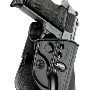 Fobus Standard Paddle Holster for Walther PPK Black Right Hand