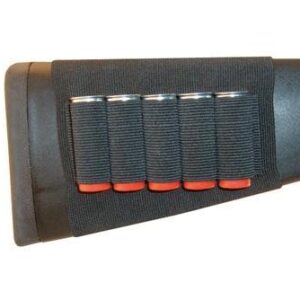 Grovtec Buttstock Catridge Shotgun Open Style Black