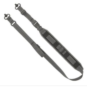 Grovtec QS 2-Point Sentinel Sling with Push Button Swivels Wolf Grey