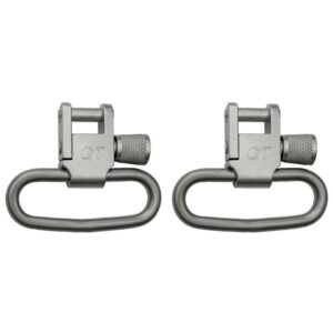 Grovtec 1.25" Locking Swivel Set Silver 2/ct