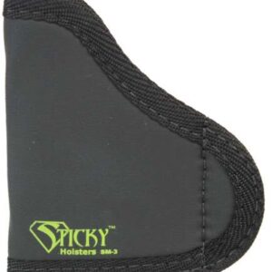 Sticky Holsters Small Sticky Pocket Holster for 2.75" Pocket 380s with Laser Black Ambi