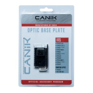 Canik Optic Base Plate (B) for Non Optic Ready Pistols Black