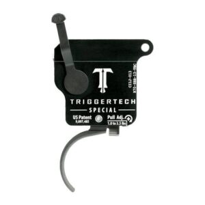 TriggerTech Rem 700 Special Curved Trigger Single Stage Black/Black