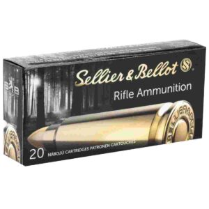 Sellier & Bellot Rifle Ammunition 30-06 Springfield 180 gr SP 20/Box