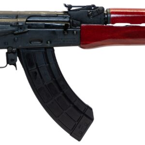 Century Arms Romanian Draco Stamped AK-47 Pistol - Black | 7.62x39 | 12.25" Barrel | Red Wood Handguard