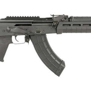 Century Arms Romanian CGR AK-47 Rifle - Black | 7.62x39 | 16.5" Barrel | Slant Break | Magpul Furniture | Picatinny Optics Rail