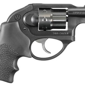 RUGER LCR 22LR BL/HOGUE GRP 8RD DAO