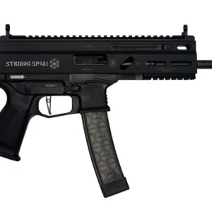 Grand Power Stribog SP9A1 Pistol - Black | 9mm | 8" Threaded Barrel | 30rd