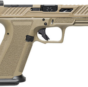 Shadow Systems SS-3024 XR920 Elite 9mm 4" 17+1 Flat Dark Earth/Black Nitride Spiral Fluted Optic Ready