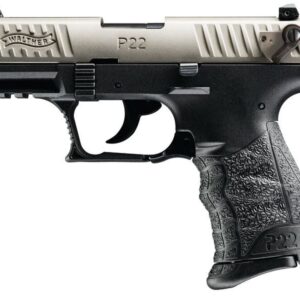 WALTHER ARMS P22Q 22LR 10+1 3.4" NICKEL