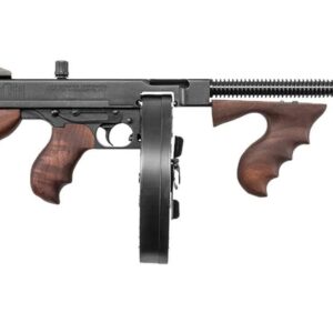 THOMPS 1927A-1C LIGHT WEIGHT DELUXE 45ACP RFL WALNUT GRAIN POLYMER 100 RD DRUM/20RD STICK