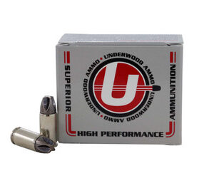 Underwood Ammo 9mm Luger Platinum Edition Ammunition UW875 90 Grain Xtreme Defender Solid Monolithic 20 Rounds