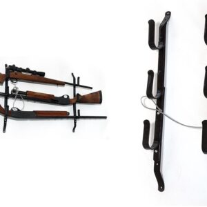 Allen Three Gun Locking Gun Rack with Steel Construction