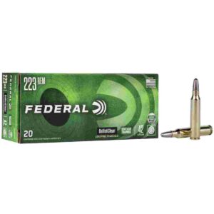 Federal Ballisticlean Frangible Rifle Ammunition .223 Rem 42 gr RHT 3450 fps 20/ct