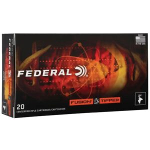 Federal Fusion Tipped Rifle Ammunition 300 Blackout 190gr PT 1050 fps 20/ct