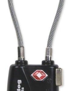 Single Pack TSA Sentry Approved Lock w/Steel Cable
