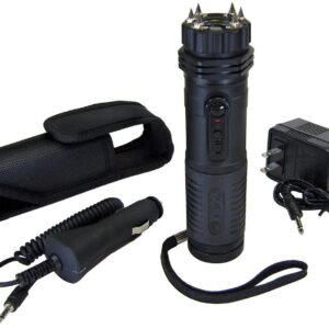 Fox Labs Zaplight Extreme 1 Million Volt Stun Gun / Flashlight with Wall Charger