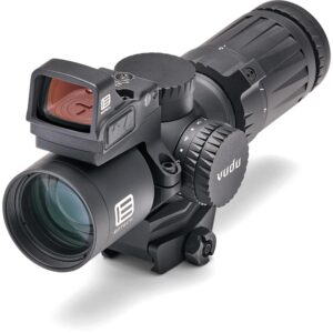 Eotech Vudu Rifle Scope 3-9x32 SFP HC1 Illum. Black with Integrated Mount and EFLX Red Dot