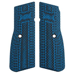 FN HIGH POWER G10 BLK/BLUE GRIPS