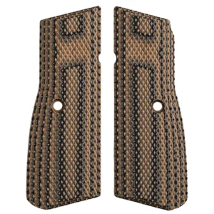 FN HIGH POWER G10 HYENA BRWN GRIPS