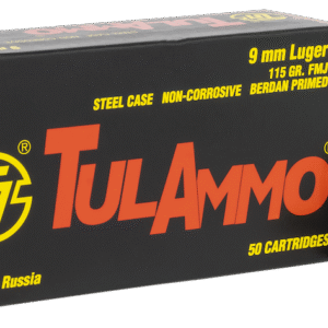 TULAMMO 9MM 115GR FMJ 50RD BOX